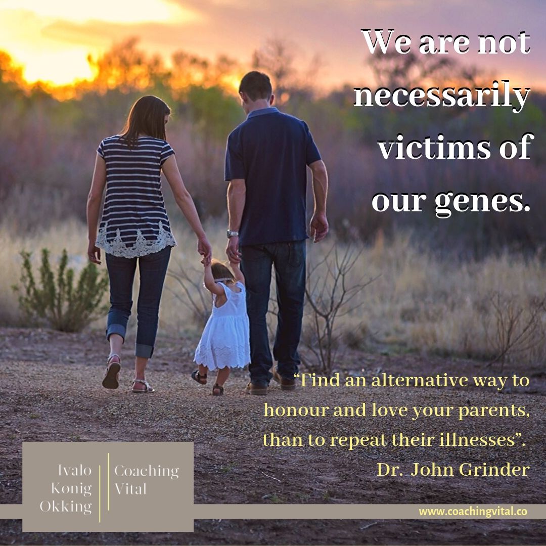 We are not necessarily victims of our genes.
