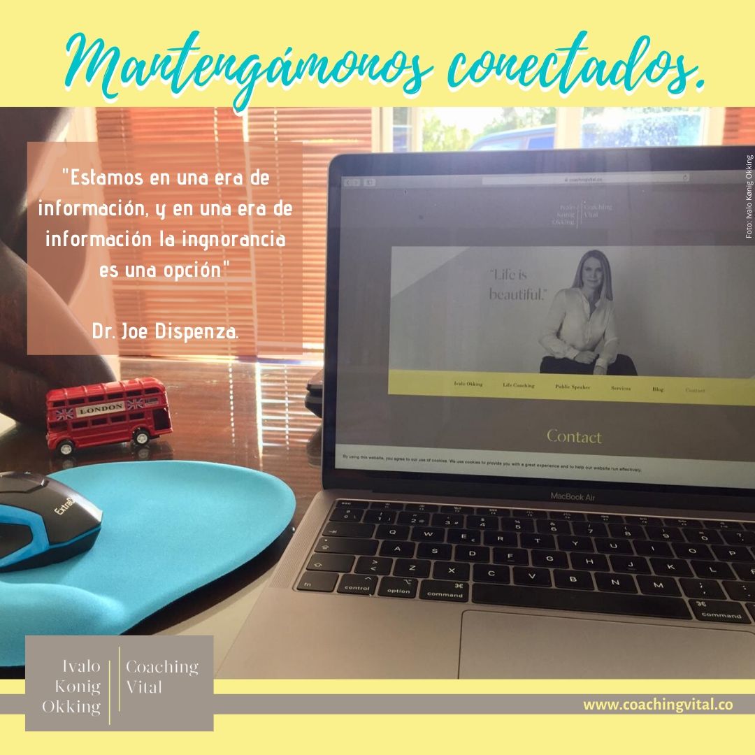 Mantengámonos conectados. La era de la información.